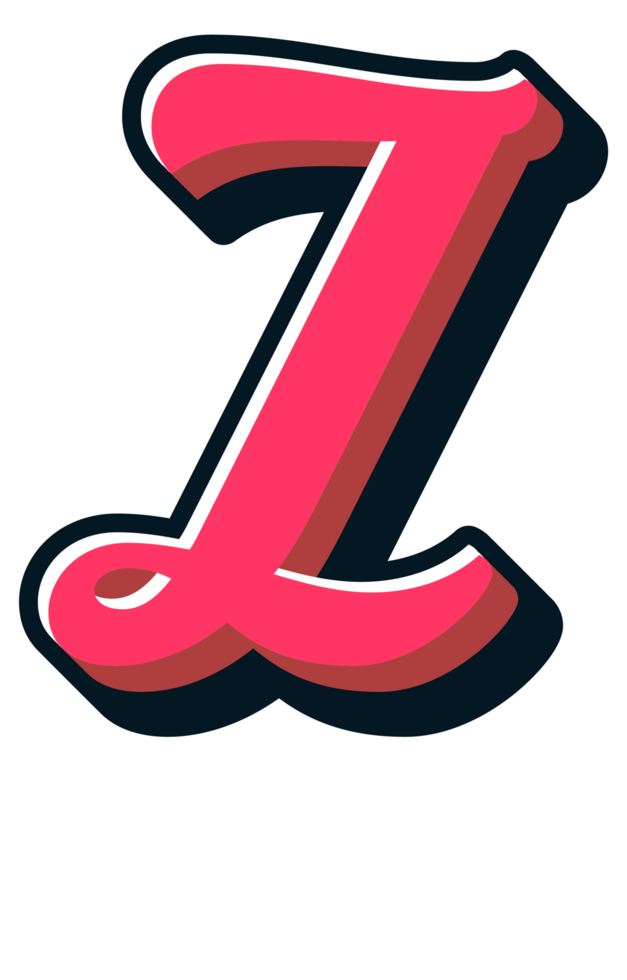 Comic Halftone Alphabet Letter and Number png