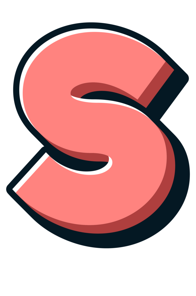 Comic Halftone Alphabet Letter and Number png