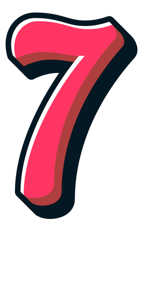 Comic Halftone Alphabet Letter and Number png