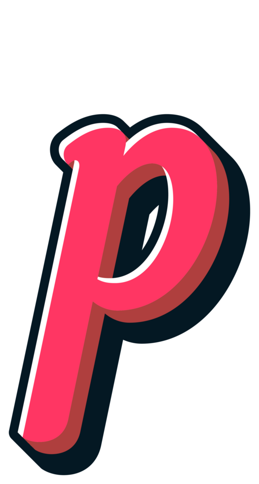 Comic Halftone Alphabet Letter and Number png