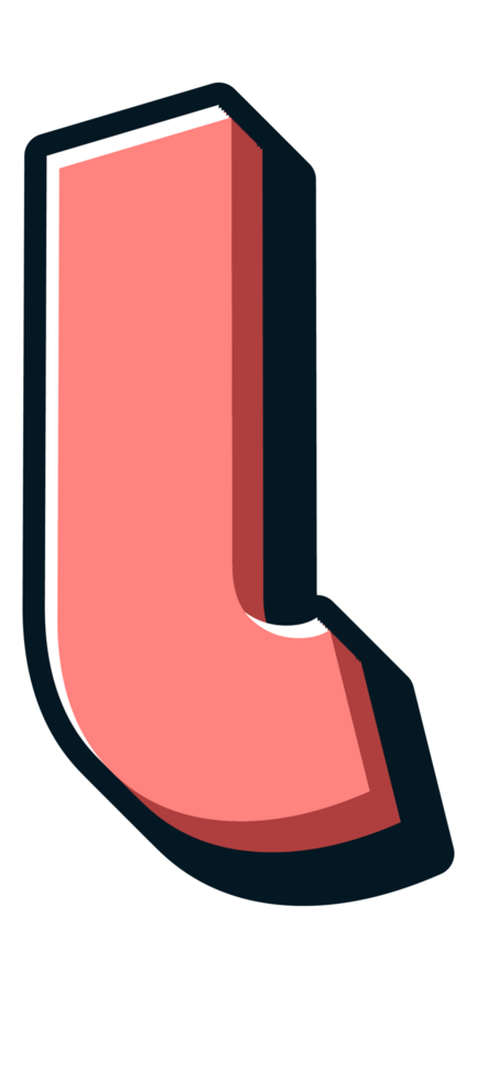 Comic Halftone Alphabet Letter and Number png