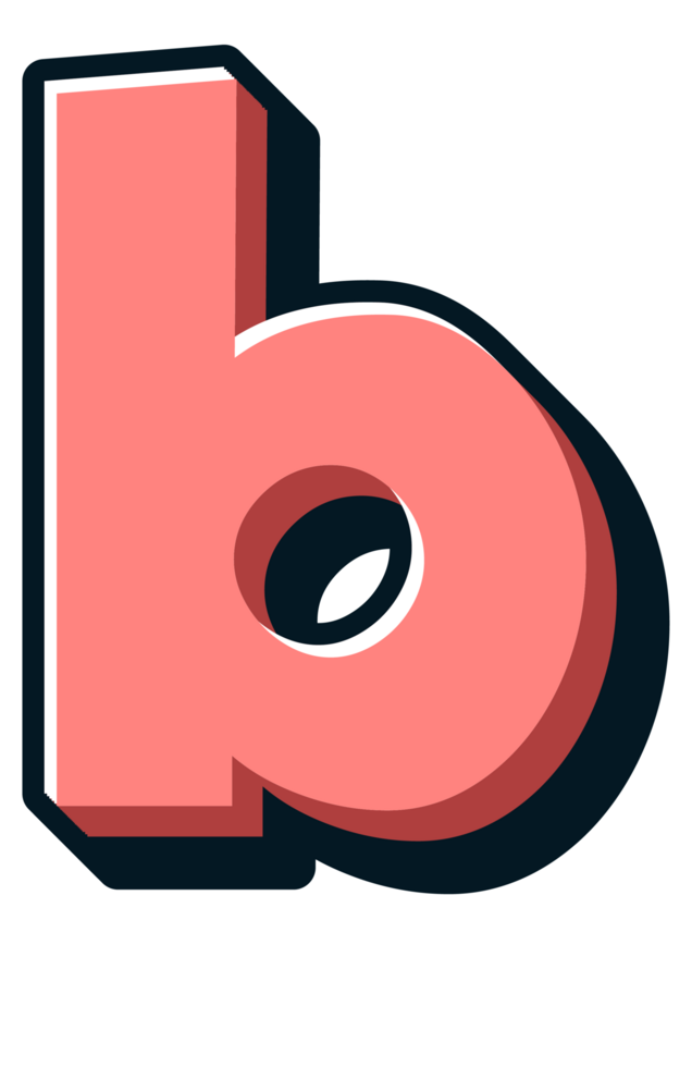 Comic Halftone Alphabet Letter and Number png