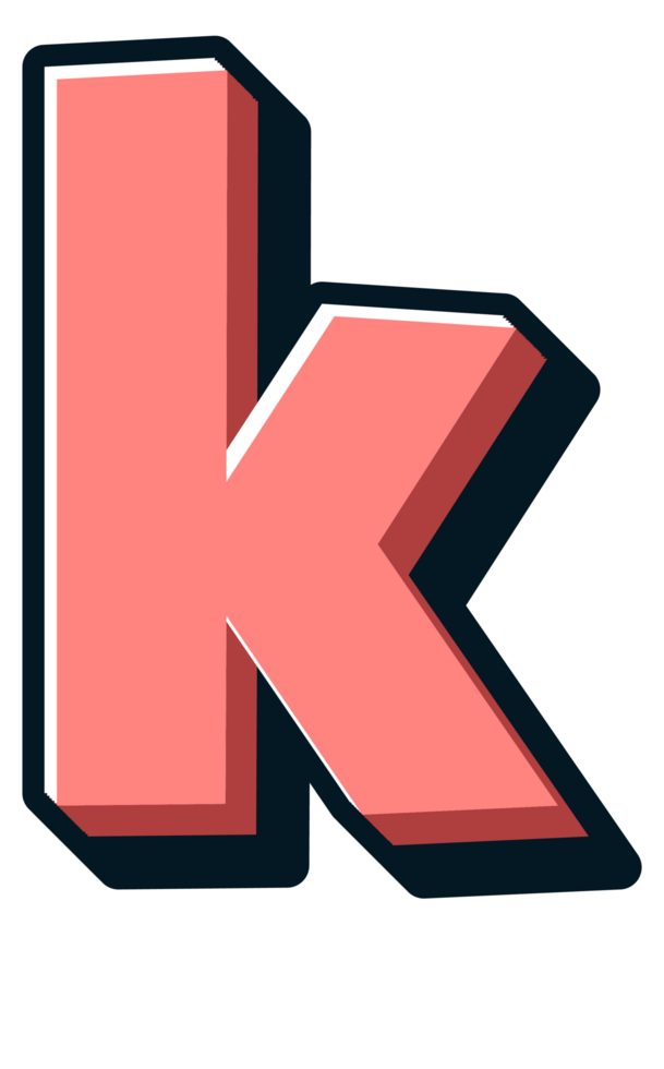 Comic Halftone Alphabet Letter and Number png