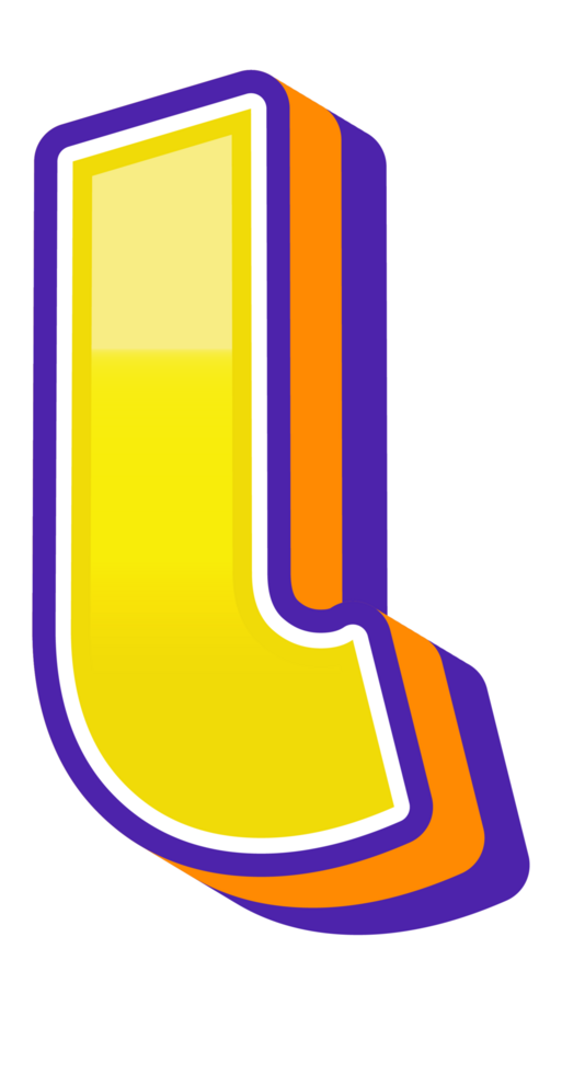 Comic Halftone Alphabet Letter and Number png