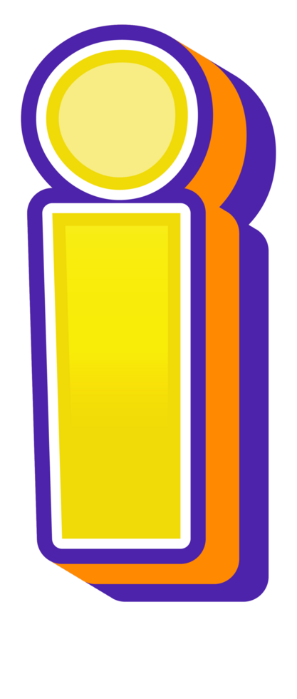 Comic Halftone Alphabet Letter and Number png