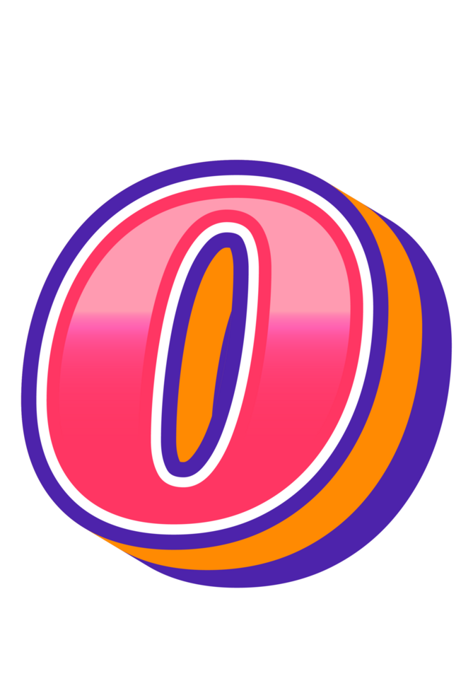 Comic Halftone Alphabet Letter and Number png