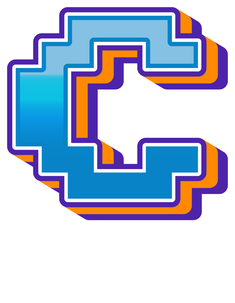 Comic Halftone Alphabet Letter and Number png