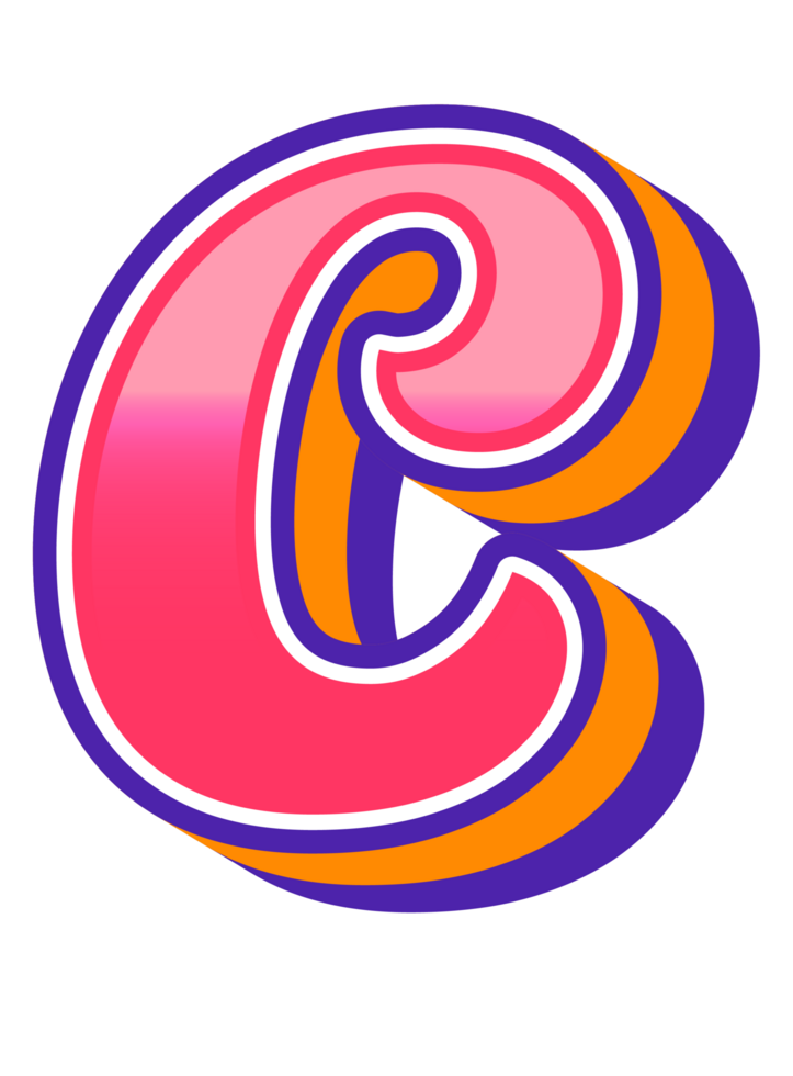 Comic Halftone Alphabet Letter and Number png