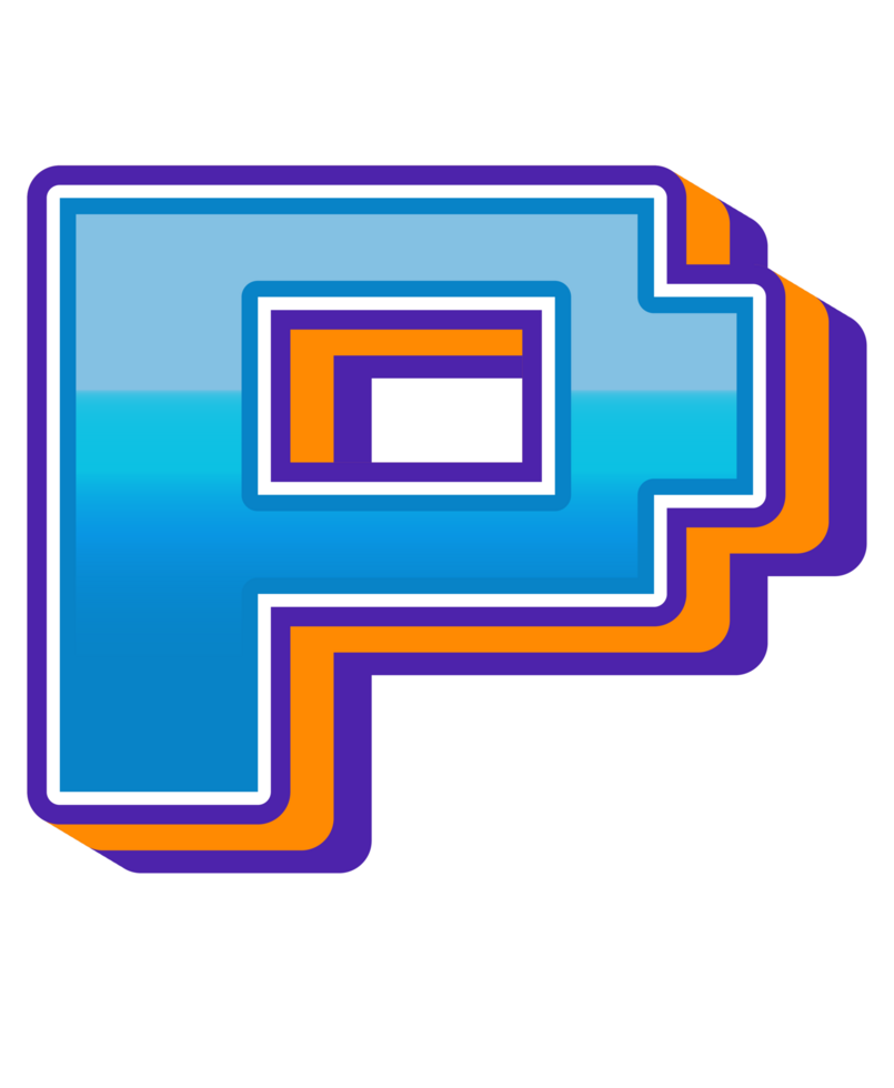Comic Halftone Alphabet Letter and Number png