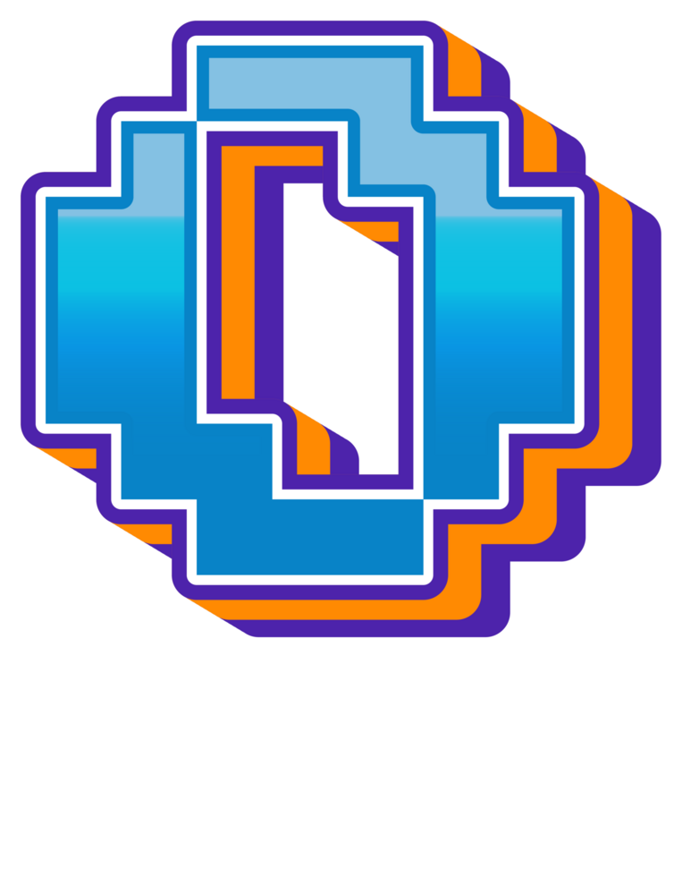 Comic Halftone Alphabet Letter and Number png
