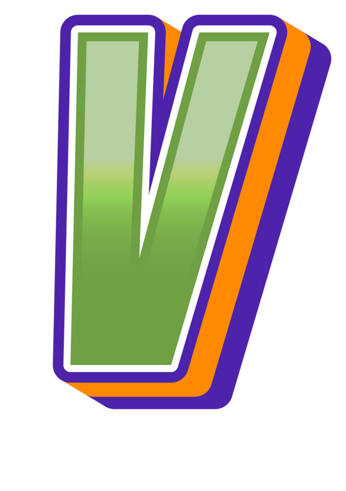 Comic Halftone Alphabet Letter and Number png