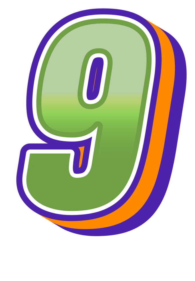 Comic Halftone Alphabet Letter and Number png