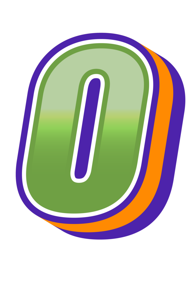 Comic Halftone Alphabet Letter and Number png
