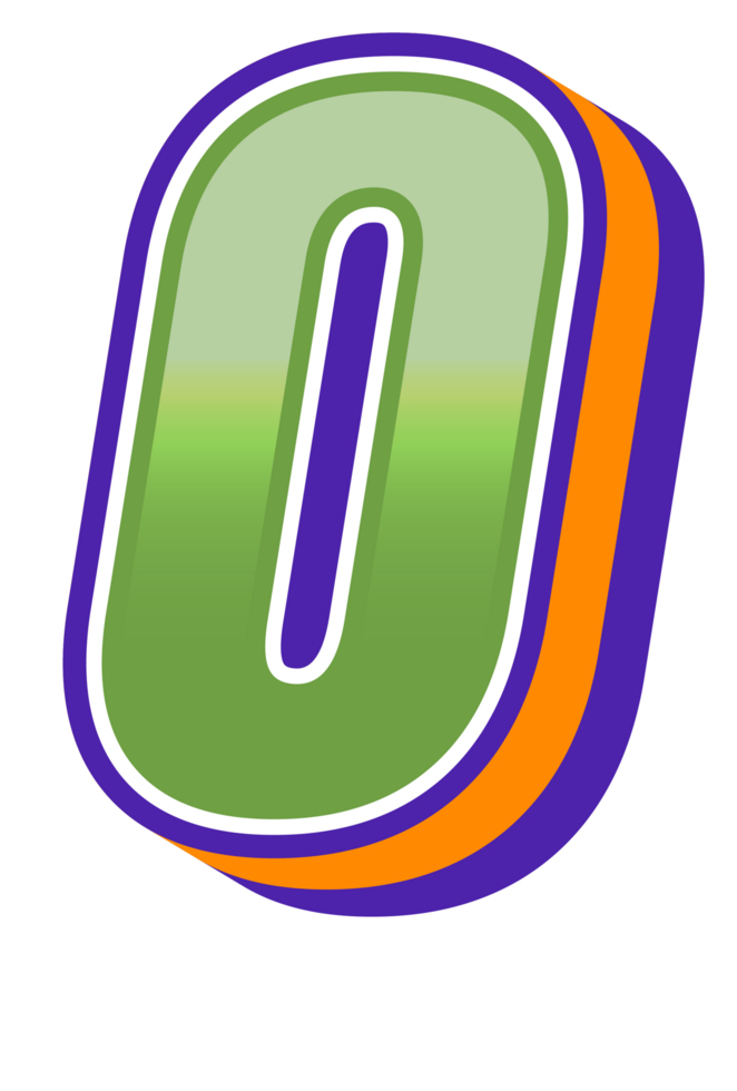 Comic Halftone Alphabet Letter and Number png