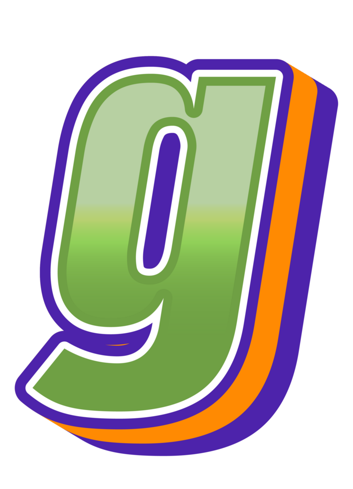 Comic Halftone Alphabet Letter and Number png