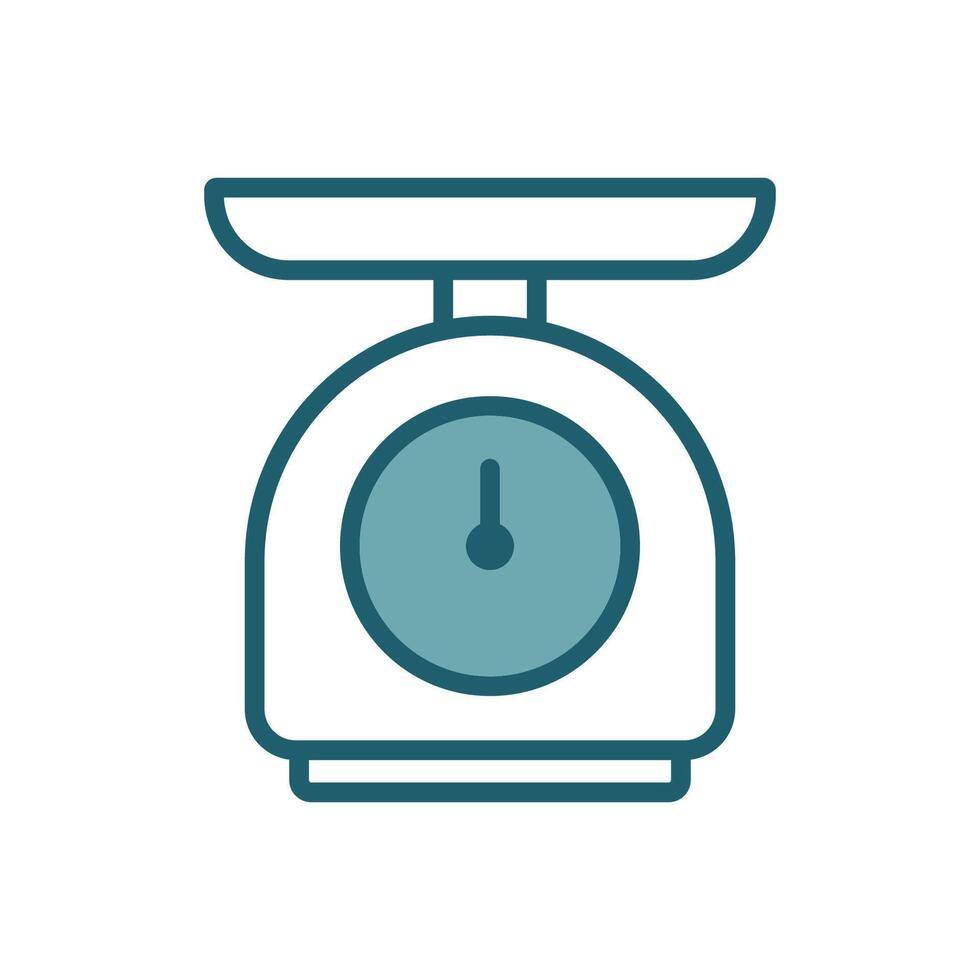 kitchen scale icon design template simple and clean vector