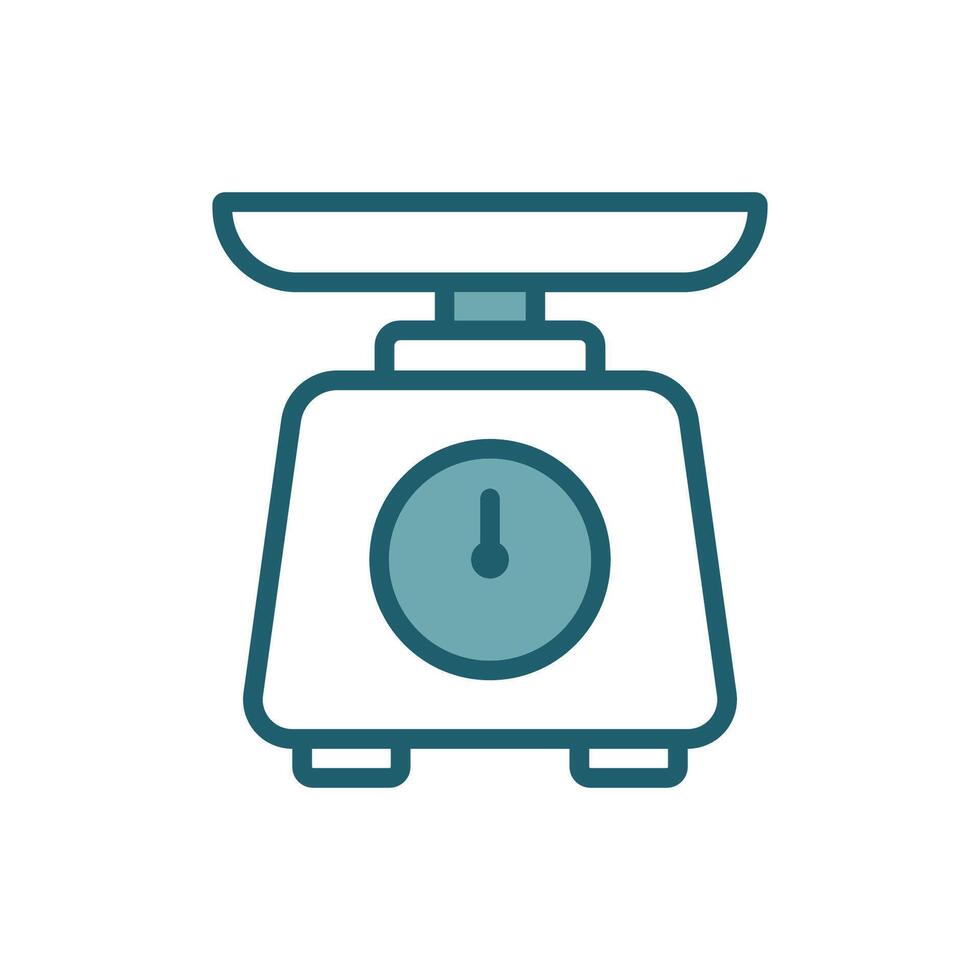 kitchen scale icon design template simple and clean vector