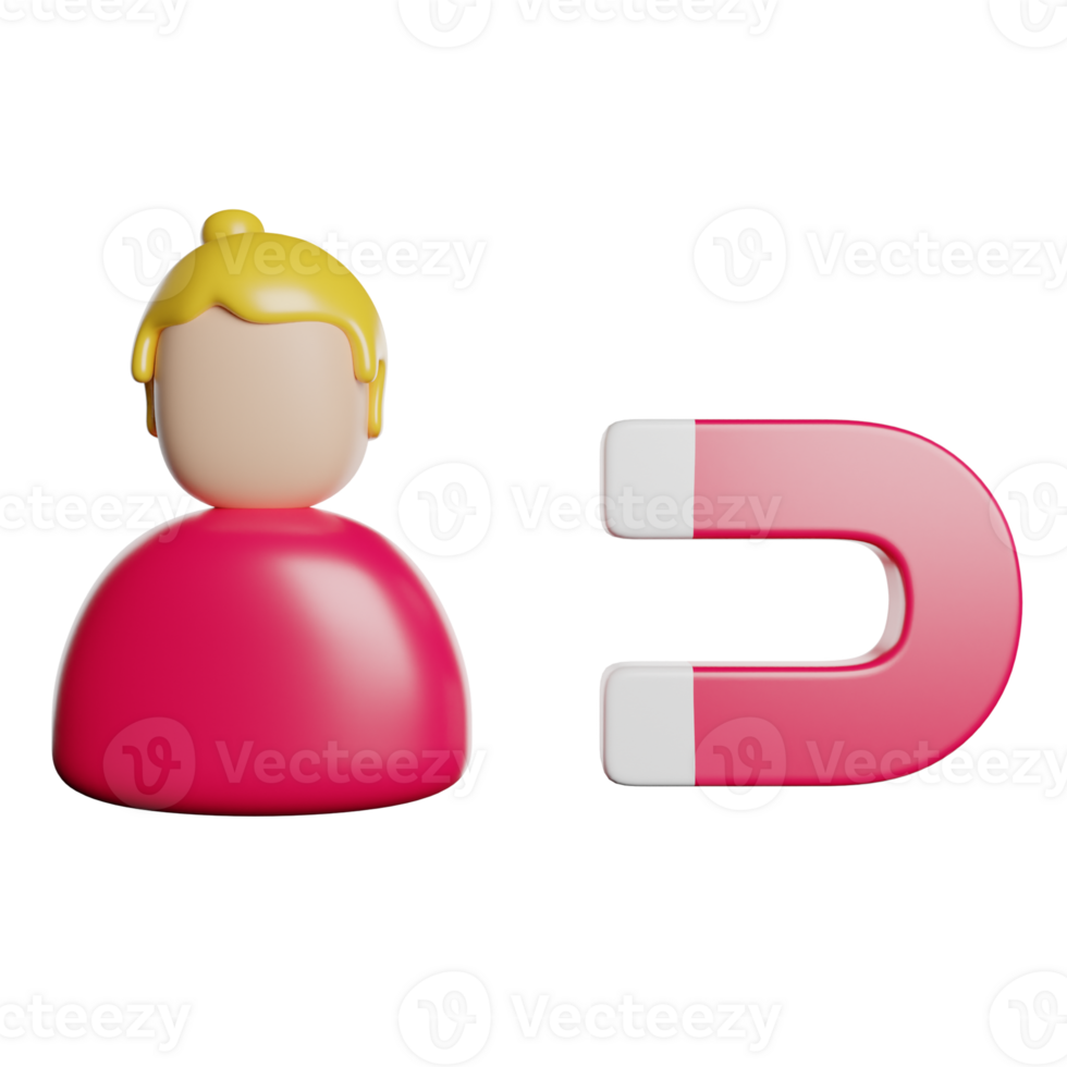 Attractive Magnetic Followers png