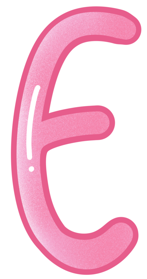 Alphabet cute color png
