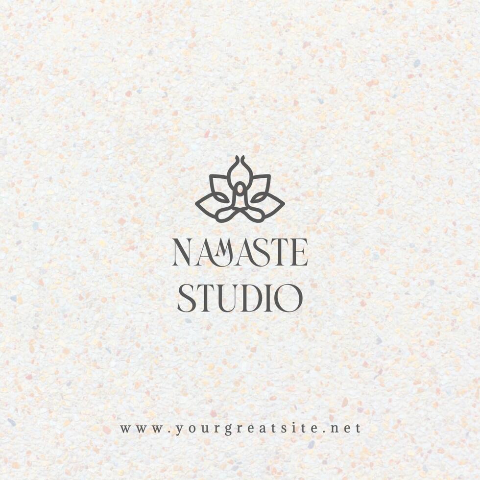 Yoga Instructor Business Card template