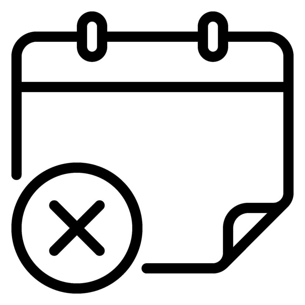close line icon vector