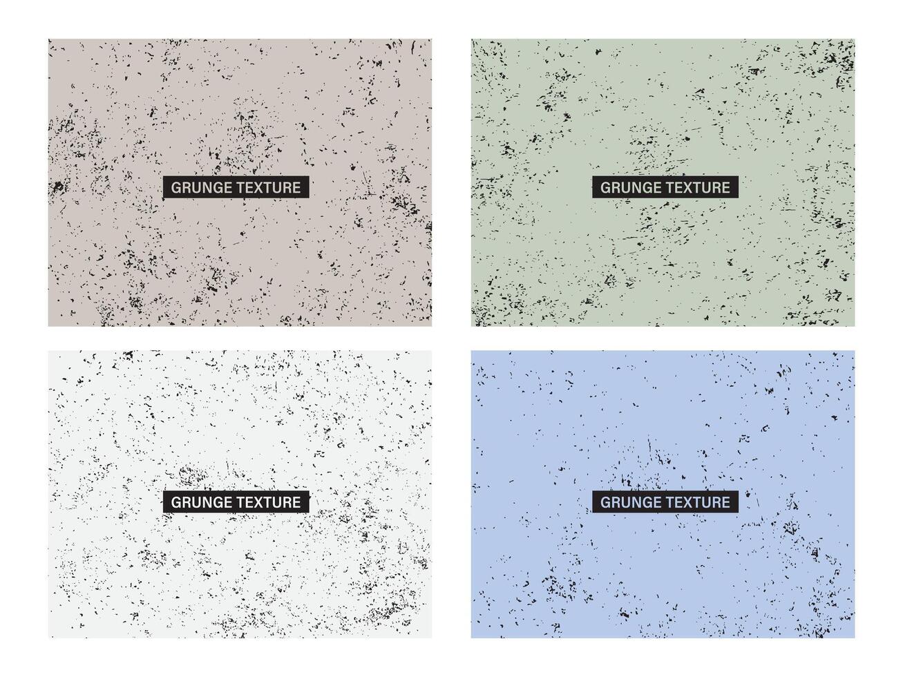 Abstract Grunge textures background collection vector