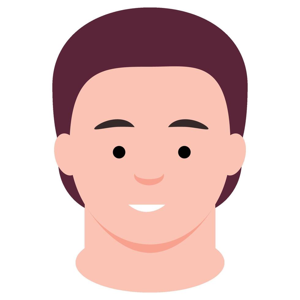 Avatar Face for Male expression vector