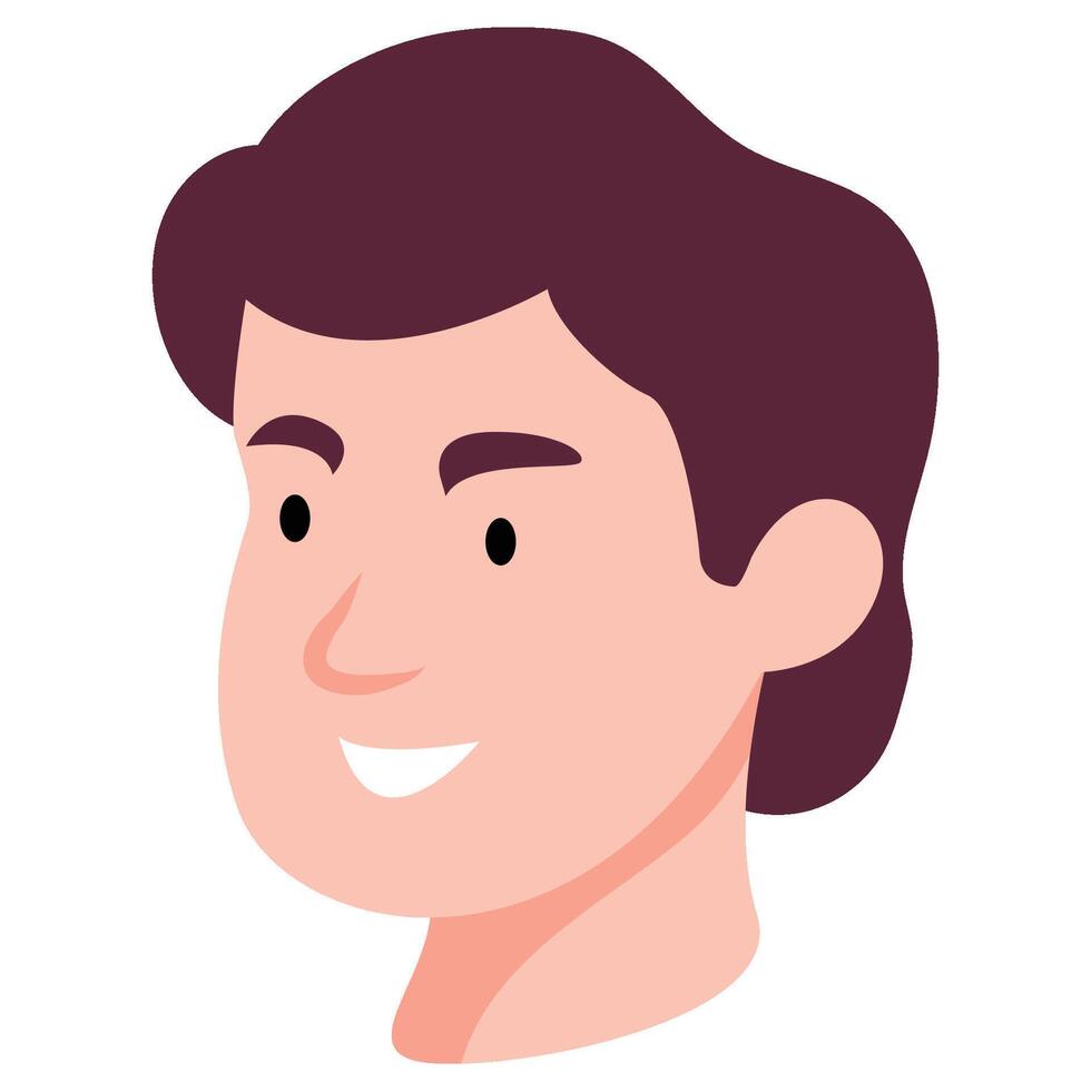 Avatar Face for Male expression vector