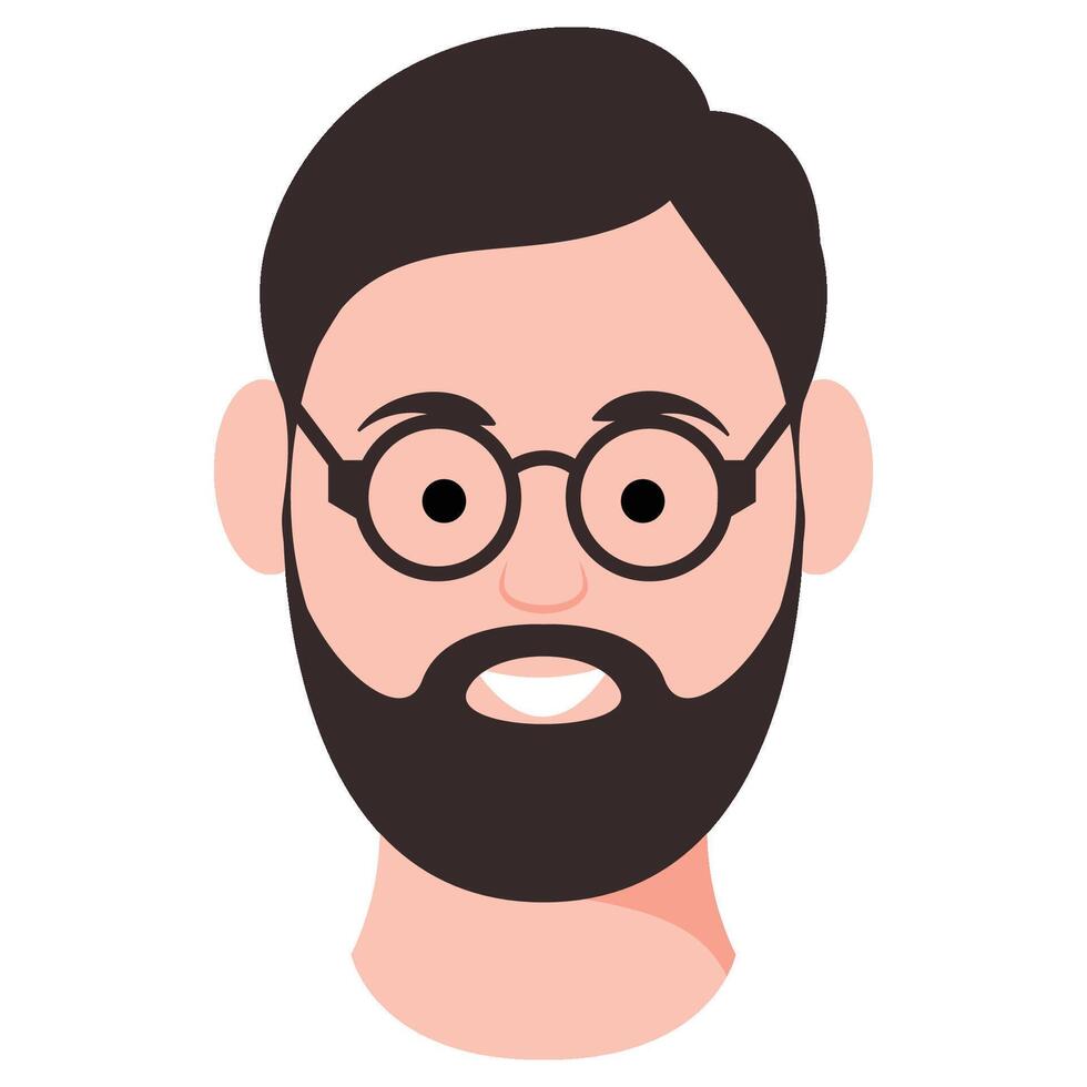 Avatar Face for Male expression vector