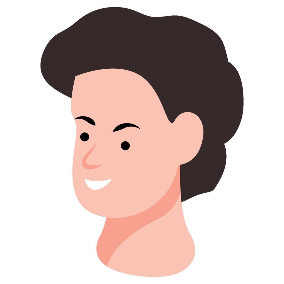 Avatar Face for Male expression vector