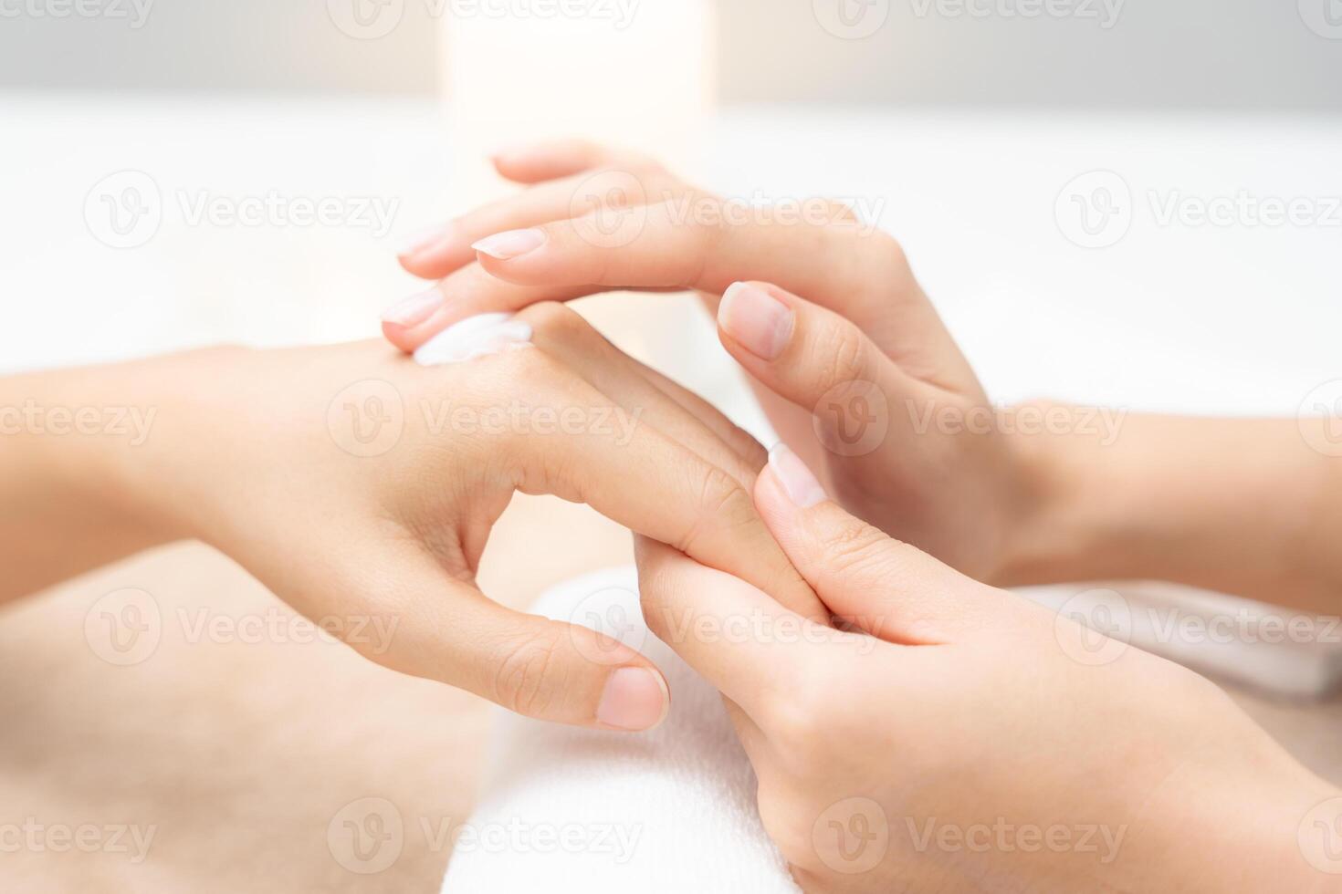 spa and treatment skin hand, Woman applying organic moisturizing hand cream, hand skin care concept, winter, female skin protection, beautiful woman skin care with hand cream, lotion on hands photo