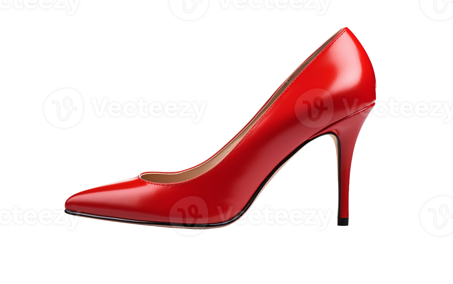 Red Stiletto Heels On Transparent Background png