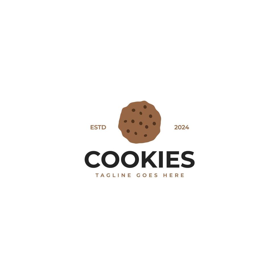 Cookies logo design illustration idea vector