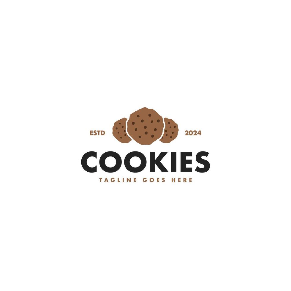Cookies logo design illustration idea vector