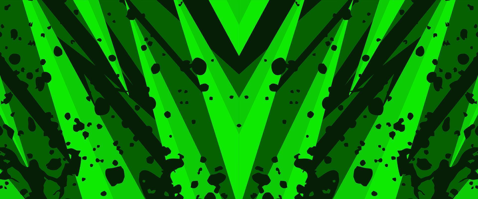sporty green abstract background with noise texture and stripes for sports, racing, gaming theme designs vector