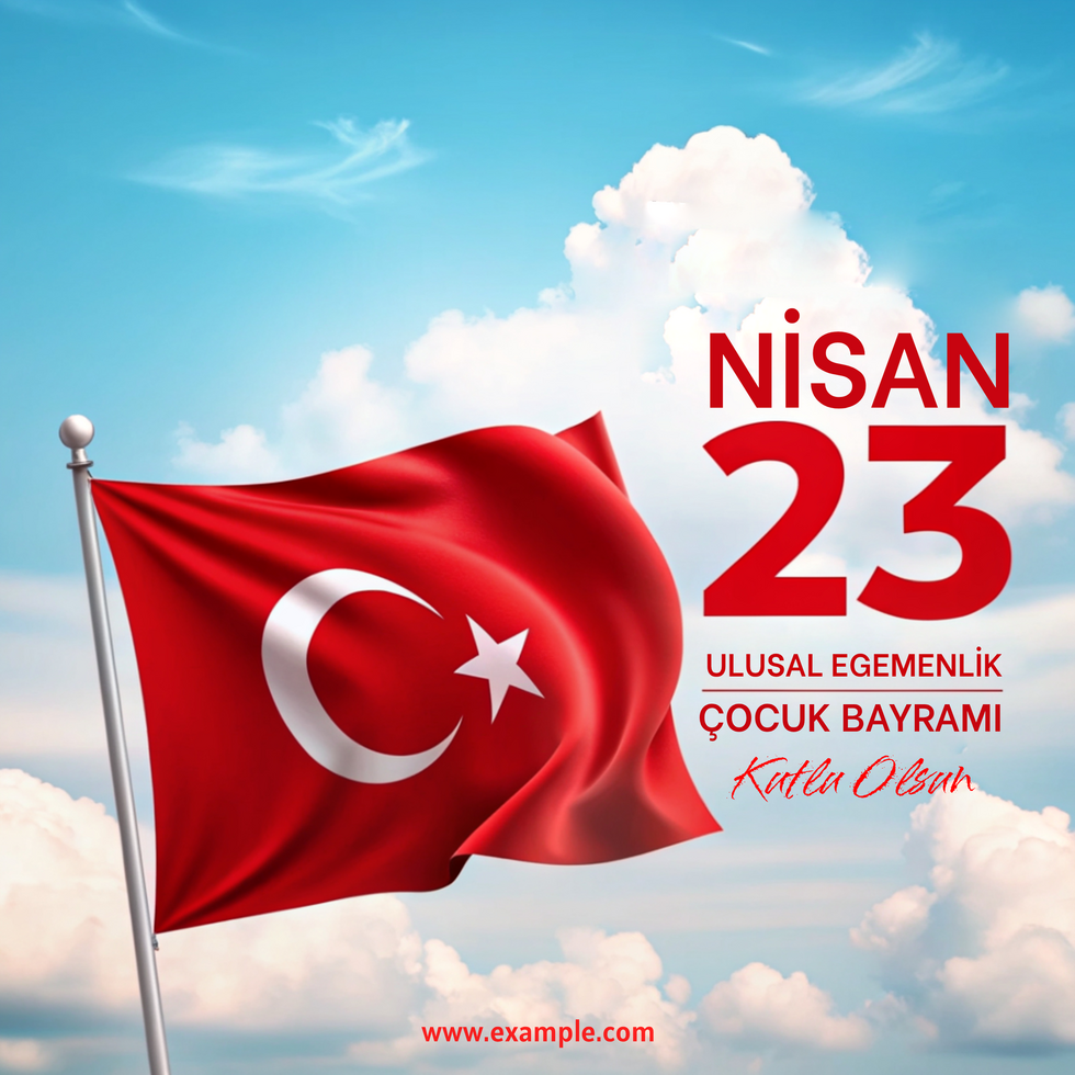 23 April National Sovereignty and Children's Day psd