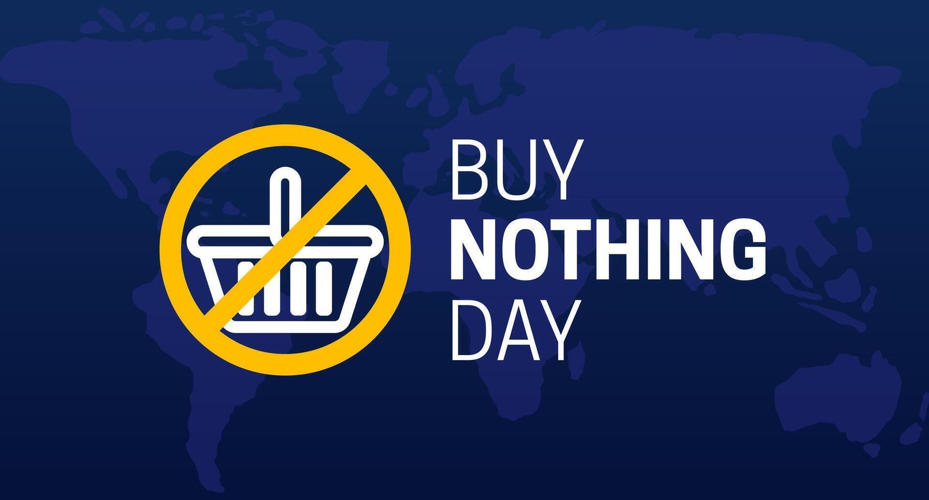 Blue Buy Nothing Background Illustration vector