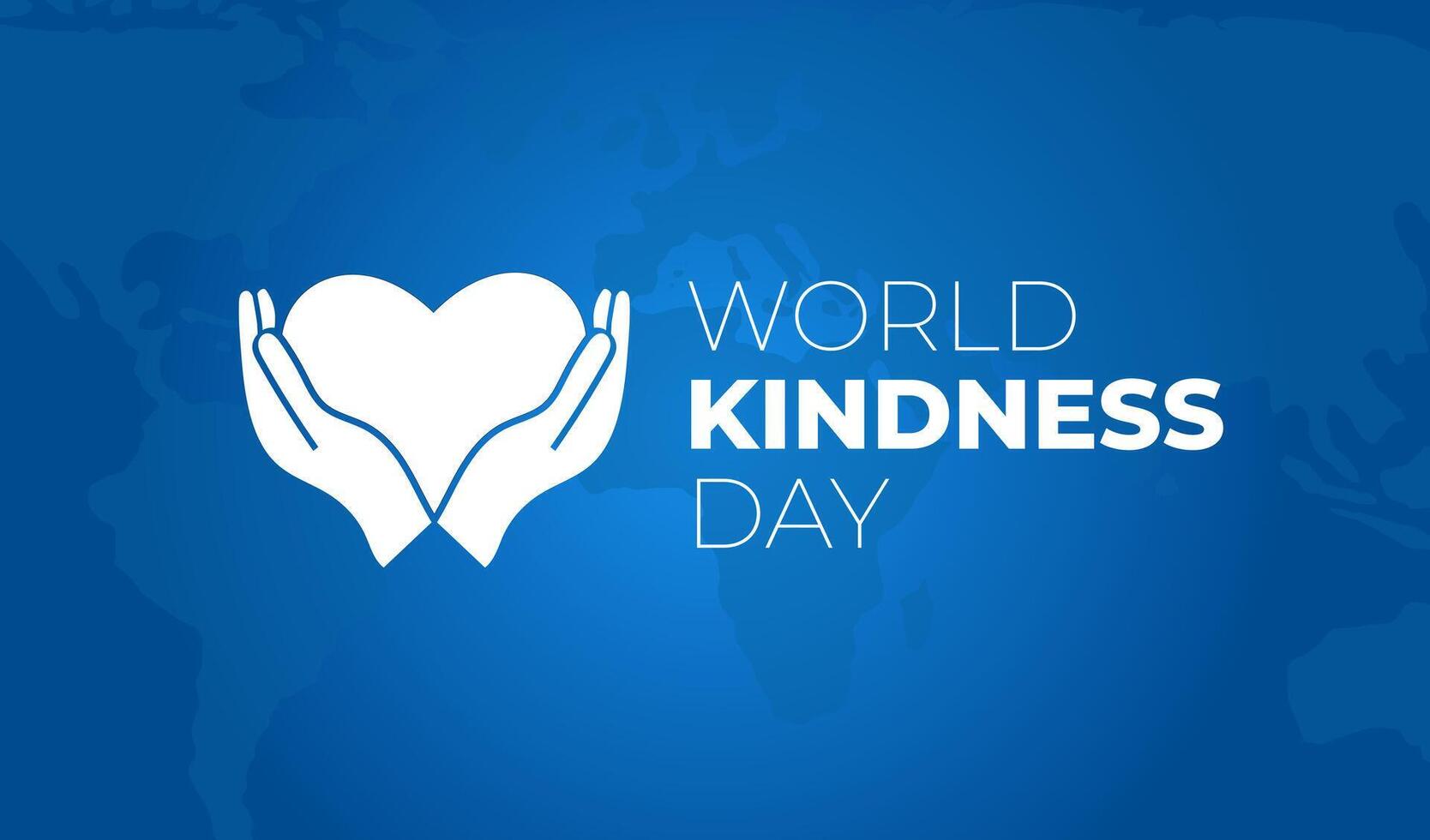 World Kindness Day Background Illustration vector