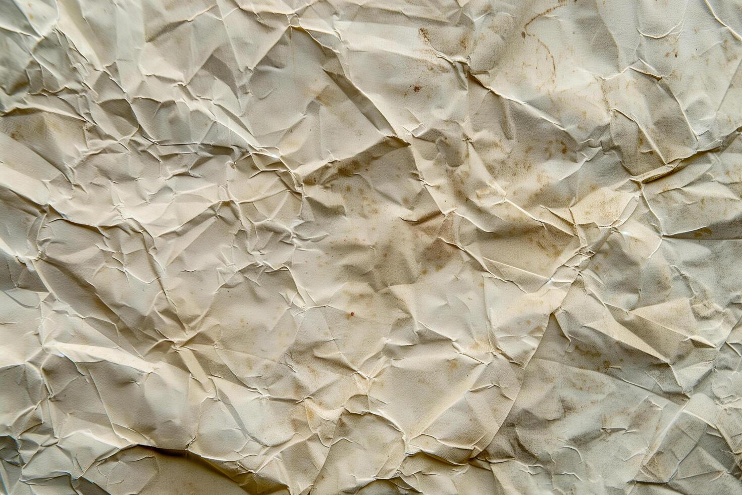 Crumpled craft paper texture image photo