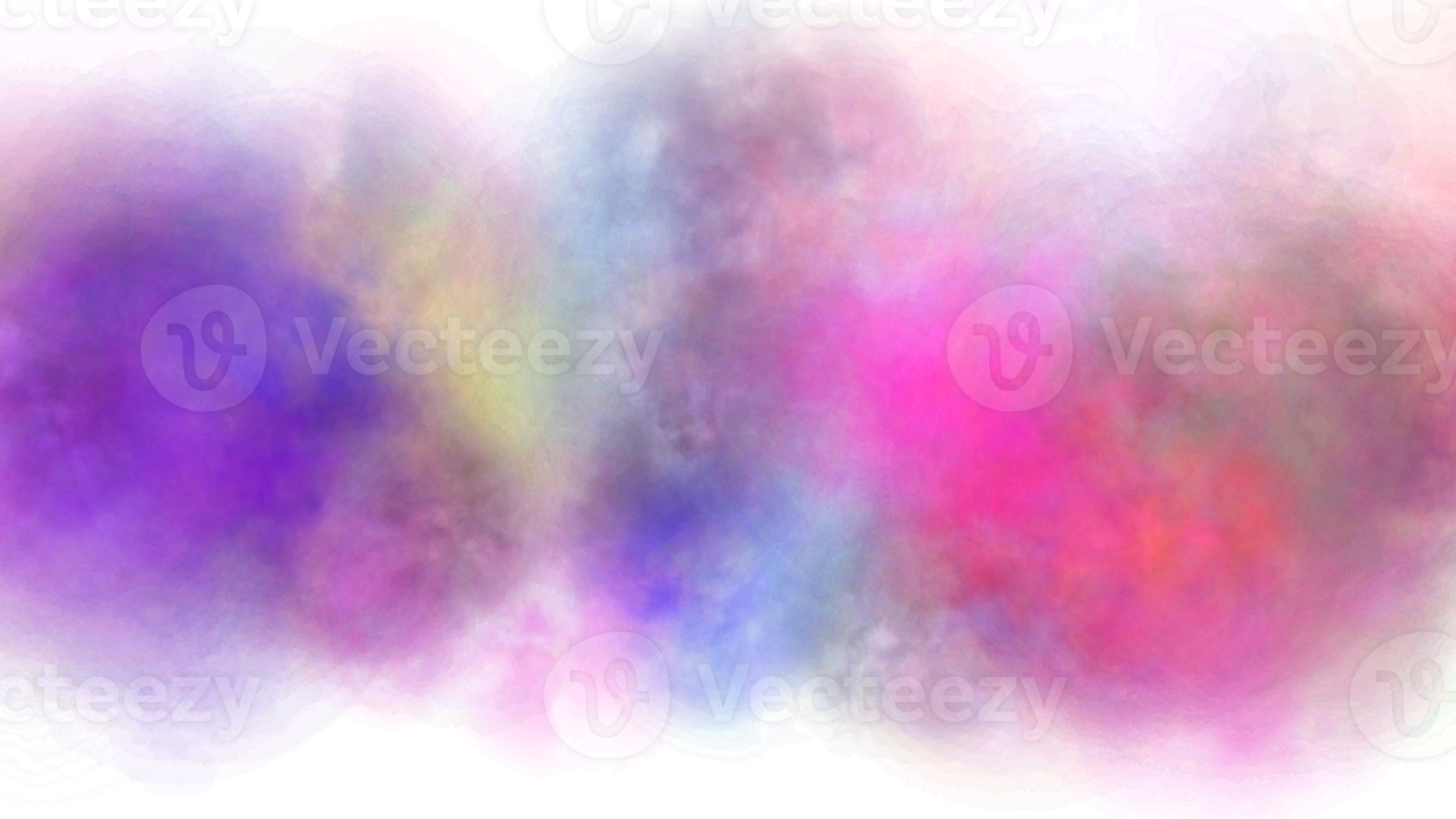 colorful powder on a transparent background png