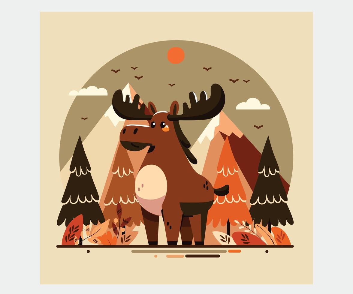 Background National Wyoming Day Illustration vector