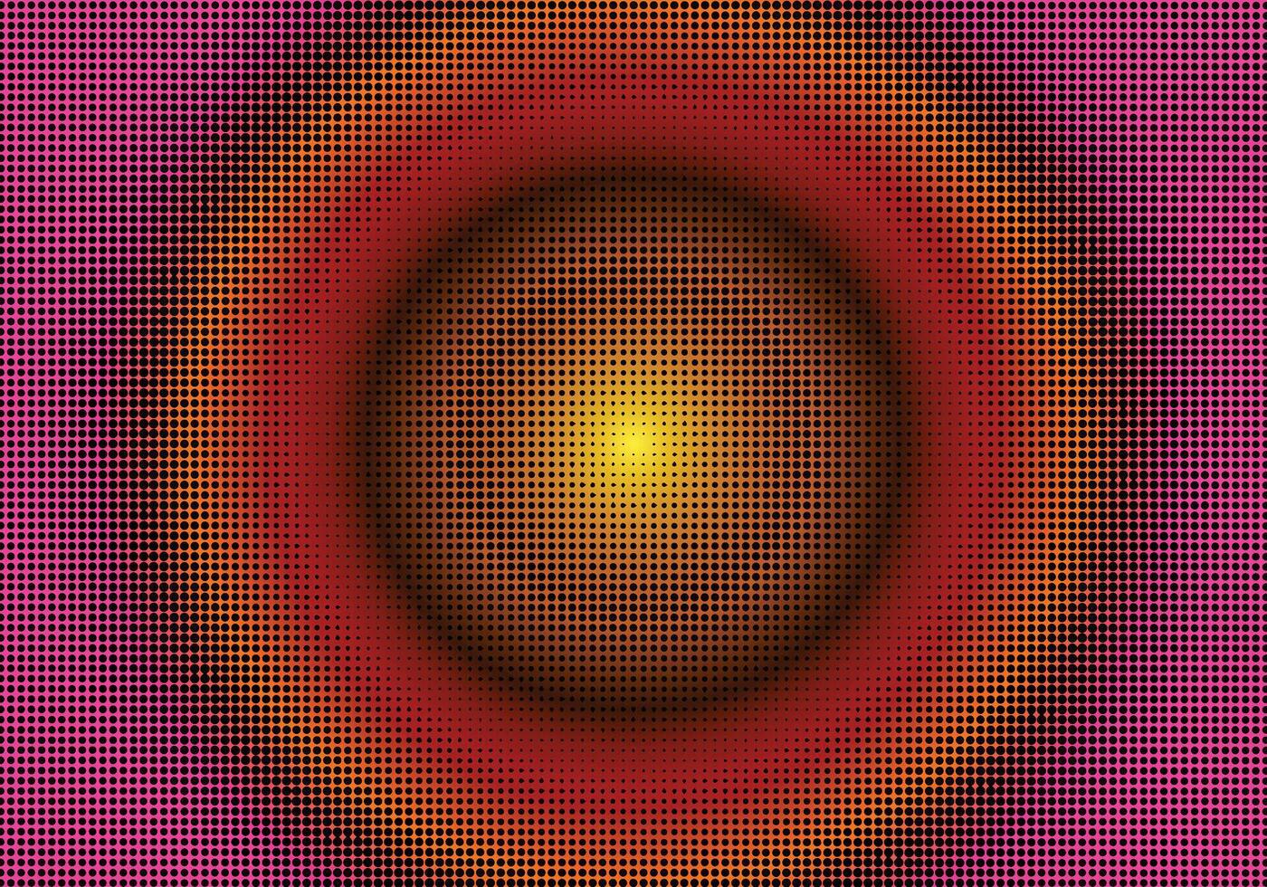 Doted halftone gradient background template copy space for background design. vector