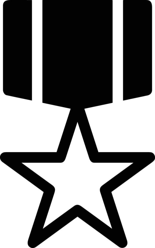 Star icon symbol image for rangking or rating reward vector
