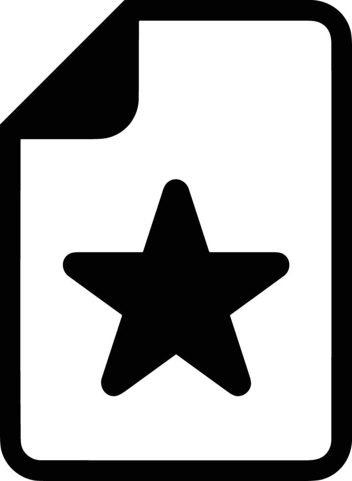 Star icon symbol image for rangking or rating reward vector