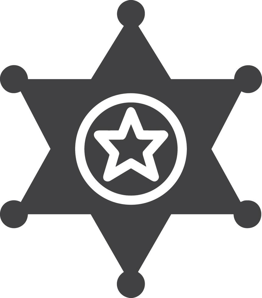 Star icon symbol image for rangking or rating reward vector