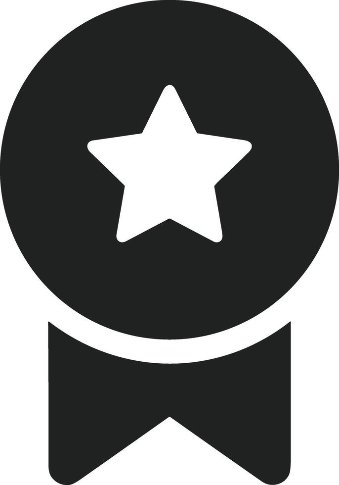 Star icon symbol image for rangking or rating reward vector