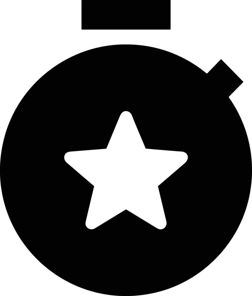 Star icon symbol image for rangking or rating reward vector