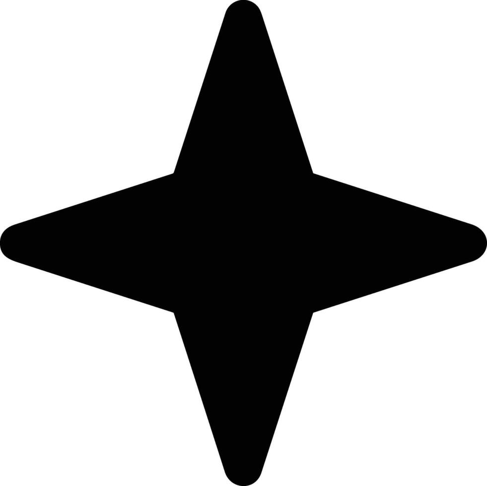 Star icon symbol image for rangking or rating reward vector