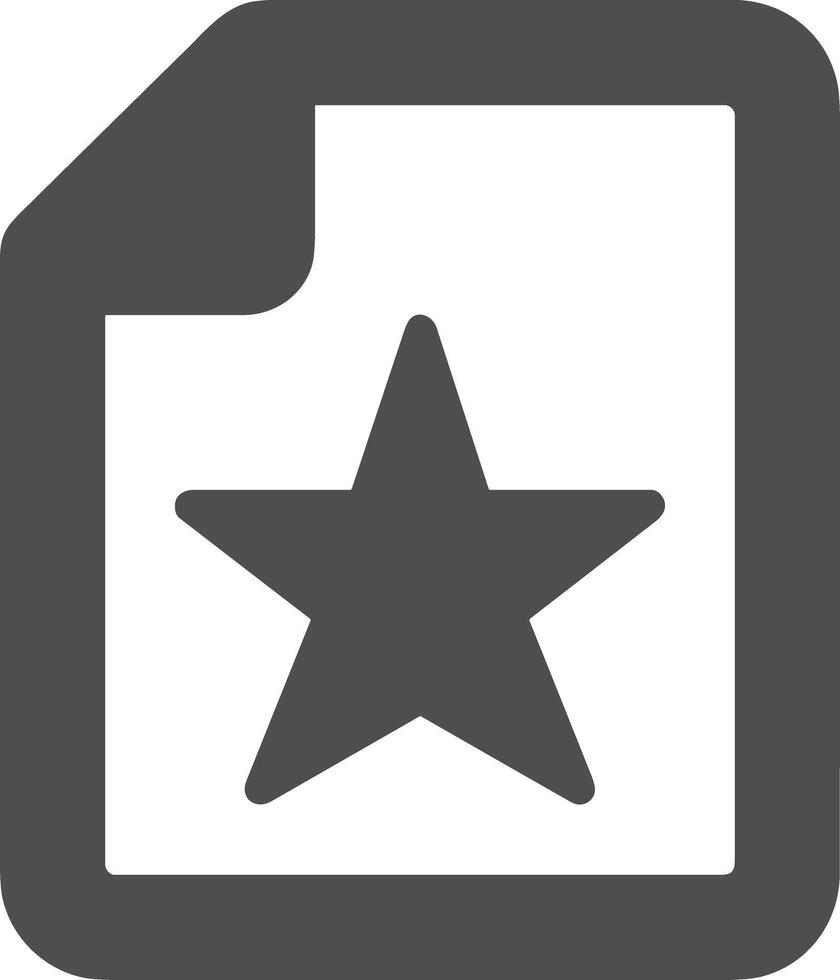 Star icon symbol image for rangking or rating reward vector