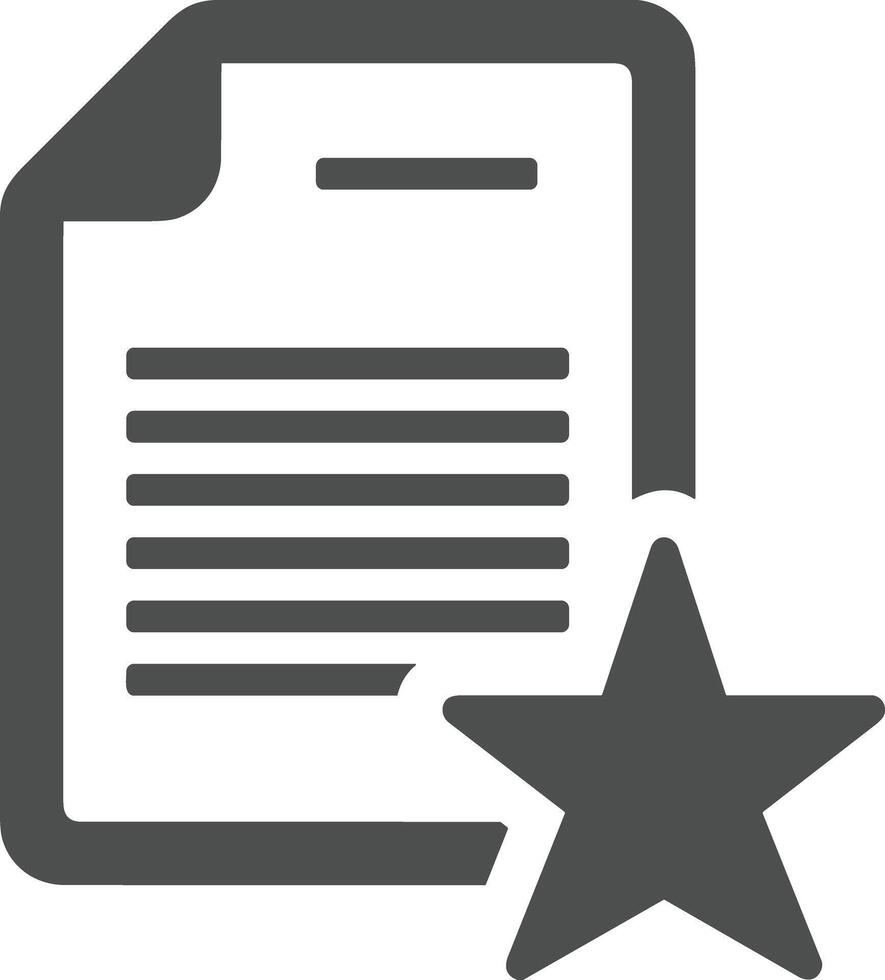 Star icon symbol image for rangking or rating reward vector